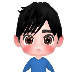 驚きを隠せない男性のイラスト