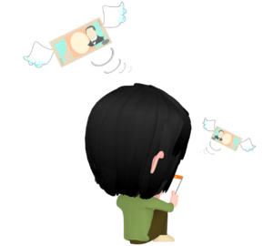 廃課金のイラスト