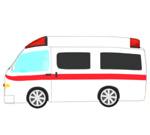 救急車のイラスト