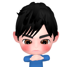 気持ちが高ぶる男性のイラスト