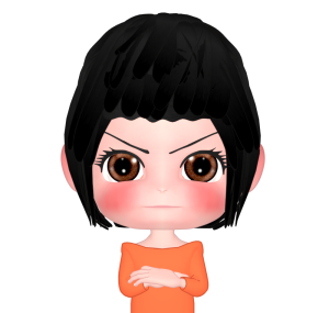 腕を組んで怒る女性のイラスト