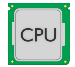 演算処理をするCPUのイラスト