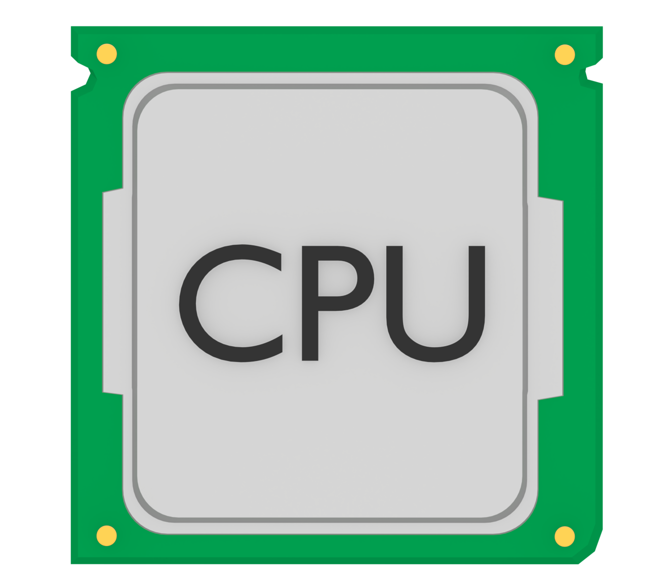 演算処理をするCPUのイラスト 8 演算処理をするCPUのイラスト