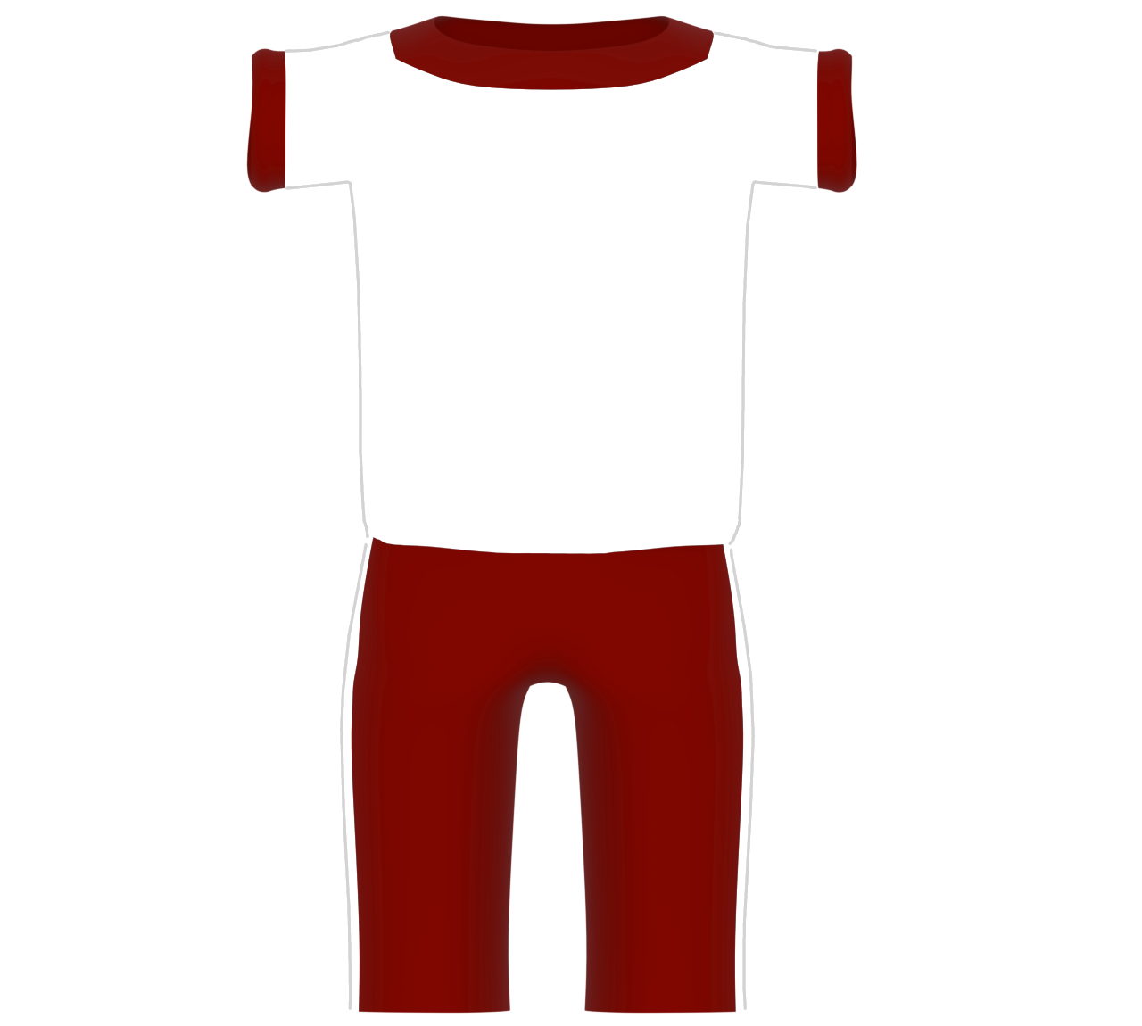 運動着のイラスト（体育服）