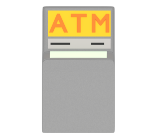 ATMのイラスト