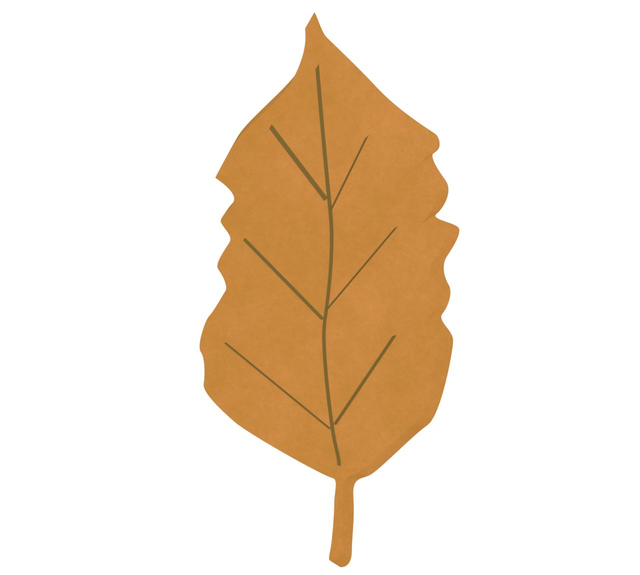 秋の落ち葉のイラスト