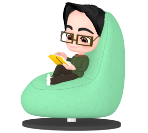 本を読む男性のイラスト