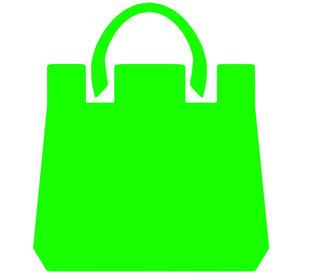 バッグのマーク