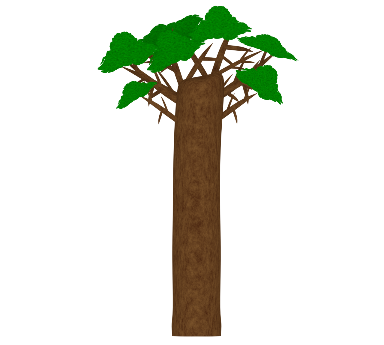 バオバブのイラスト