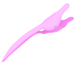 ヘアクリップのイラスト