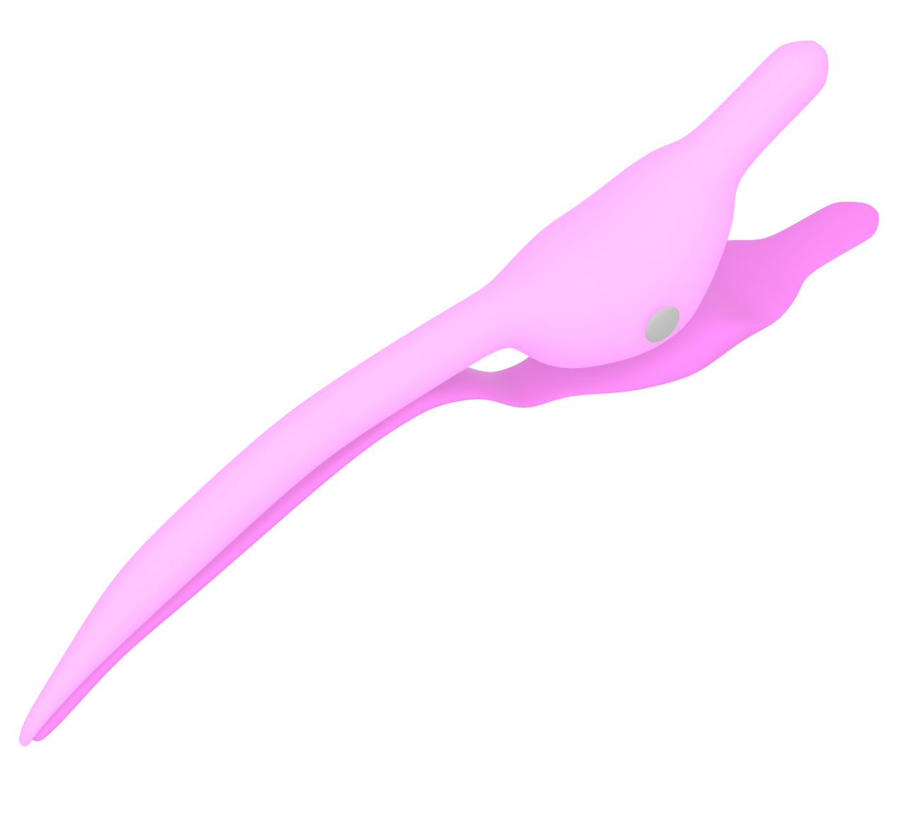 ヘアクリップのイラスト