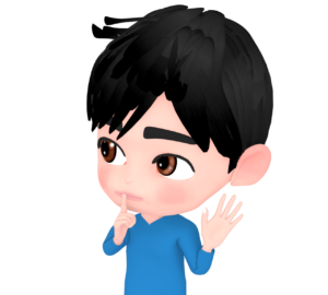 しーっのイラスト