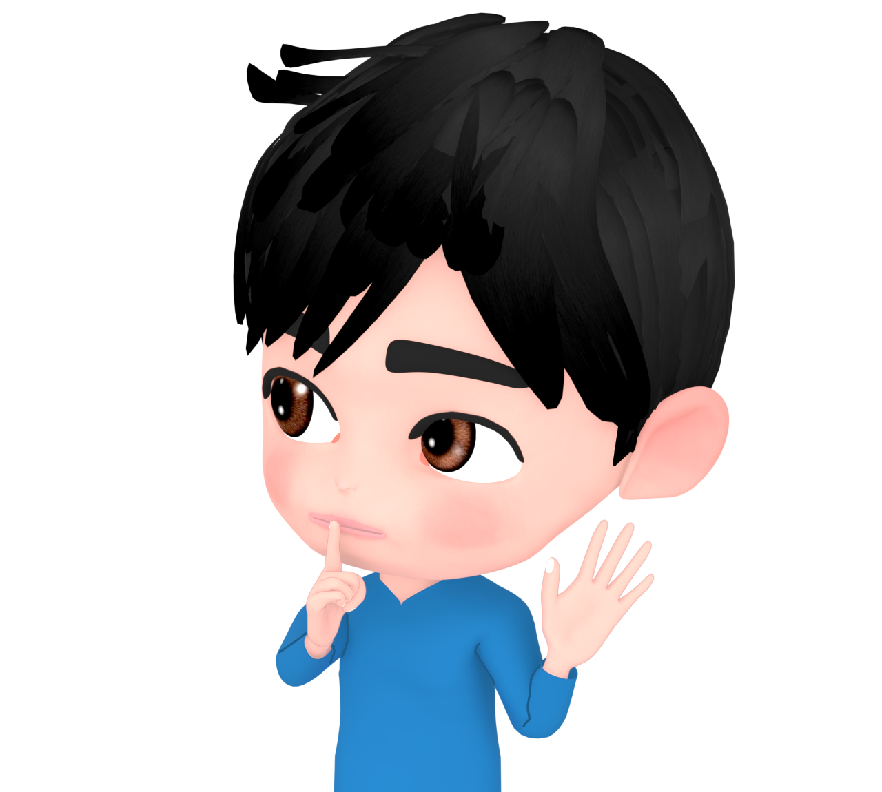 しーっのイラスト