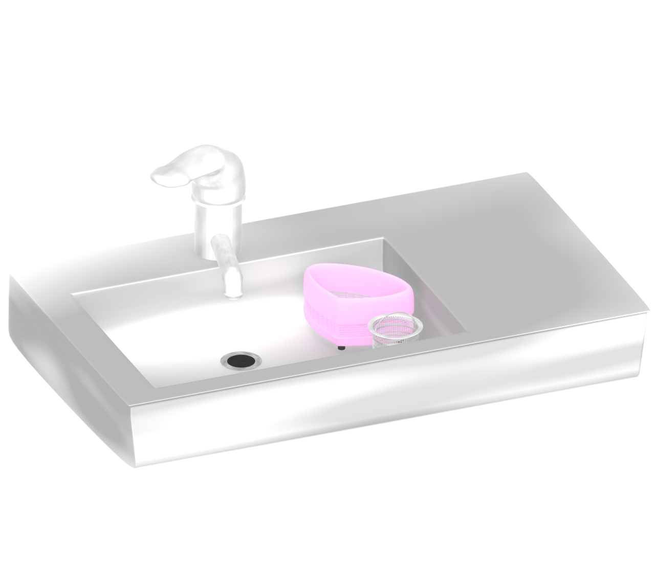 綺麗なシンク・流し台のイラスト 6 綺麗なシンク・流し台のイラスト