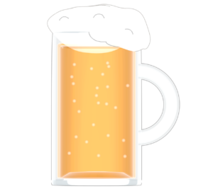 ビールのイラスト