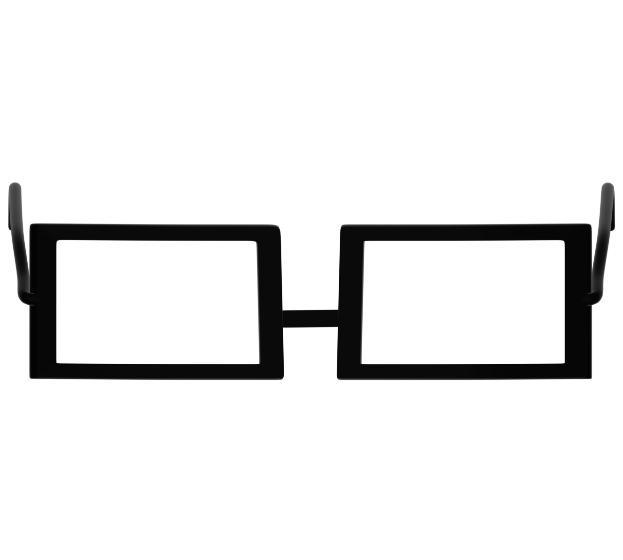 黒縁眼鏡のイラスト