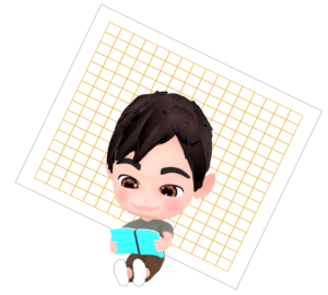 読書感想文で本を読む男の子のイラスト