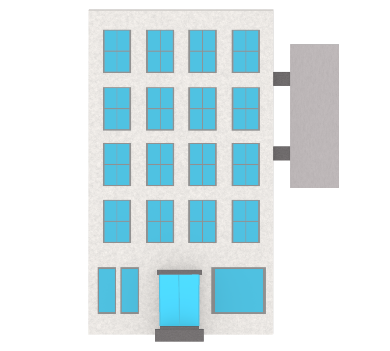 ビルのイラスト