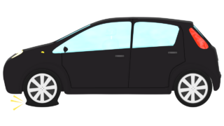 car tire puncture img