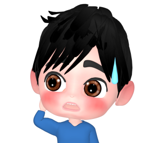 うっかりした男性のイラスト