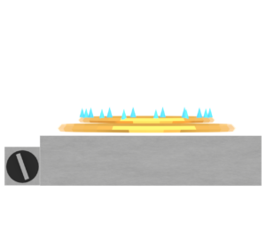 カセットコンロのイラスト