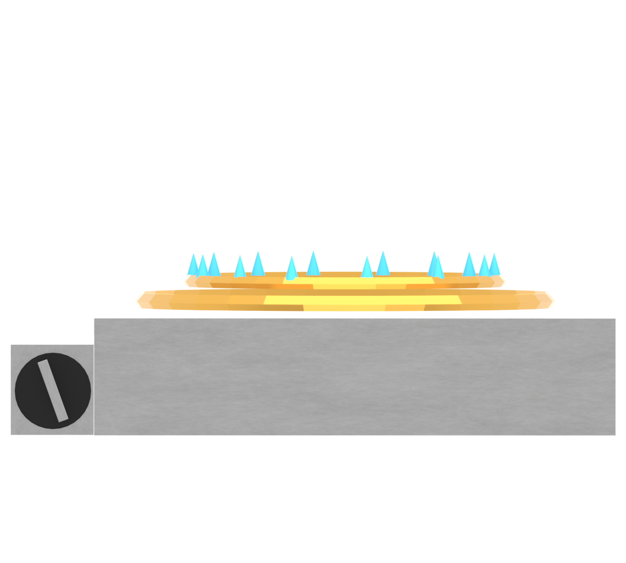 カセットコンロのイラスト