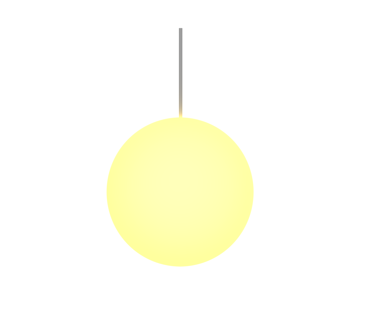 天井照明のイラスト