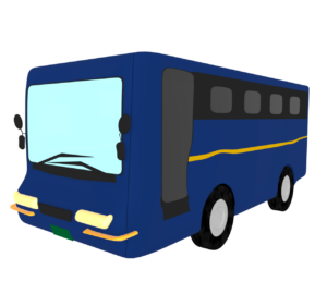 貸切バスのイラスト
