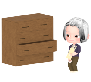 タンス預金のイラスト