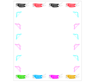 こどもの日のテンプレート