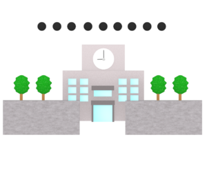 学級閉鎖のイラスト