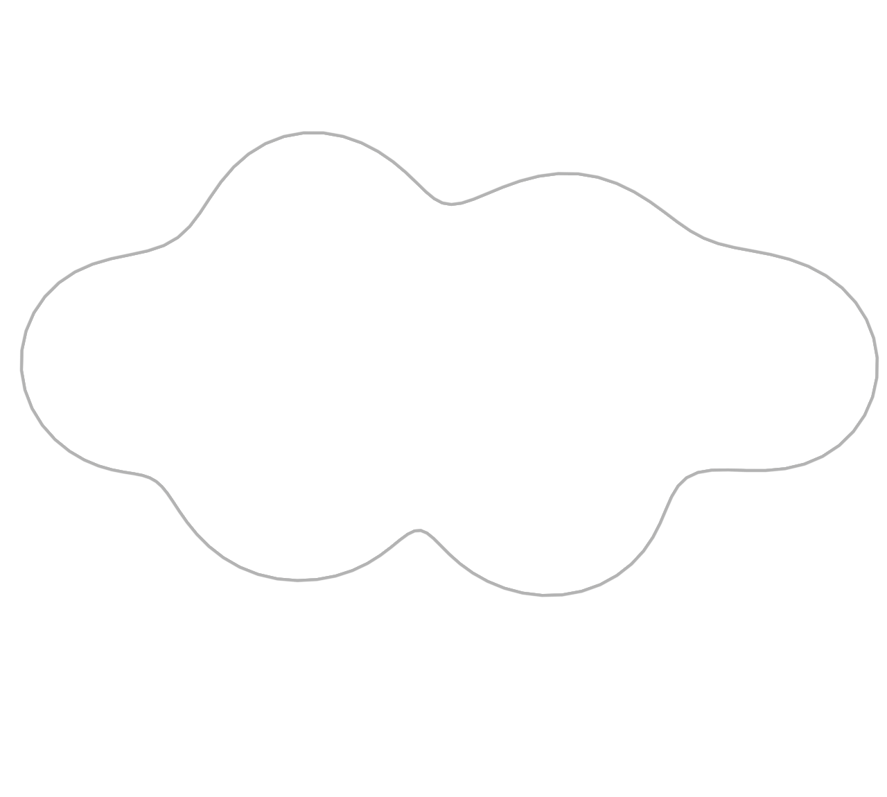 雲のイラスト