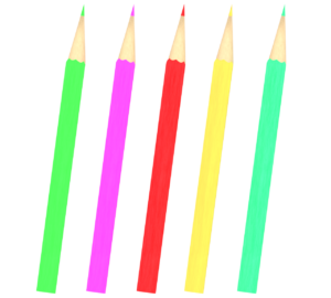 色鉛筆のイラスト