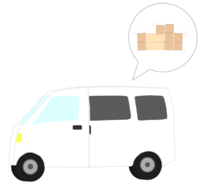 商用車のイラスト
