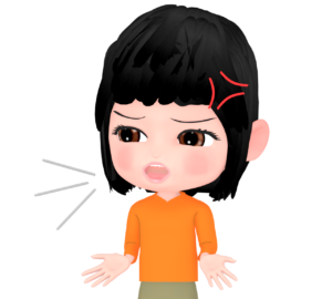 愚痴を話す女性のイラスト