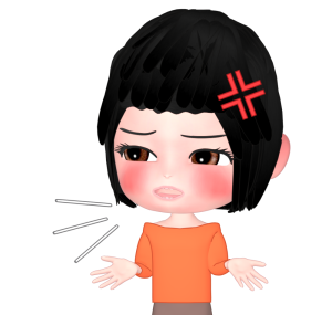 愚痴を話す女性のイラスト