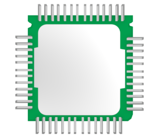 コンピューターのCPUのイラスト