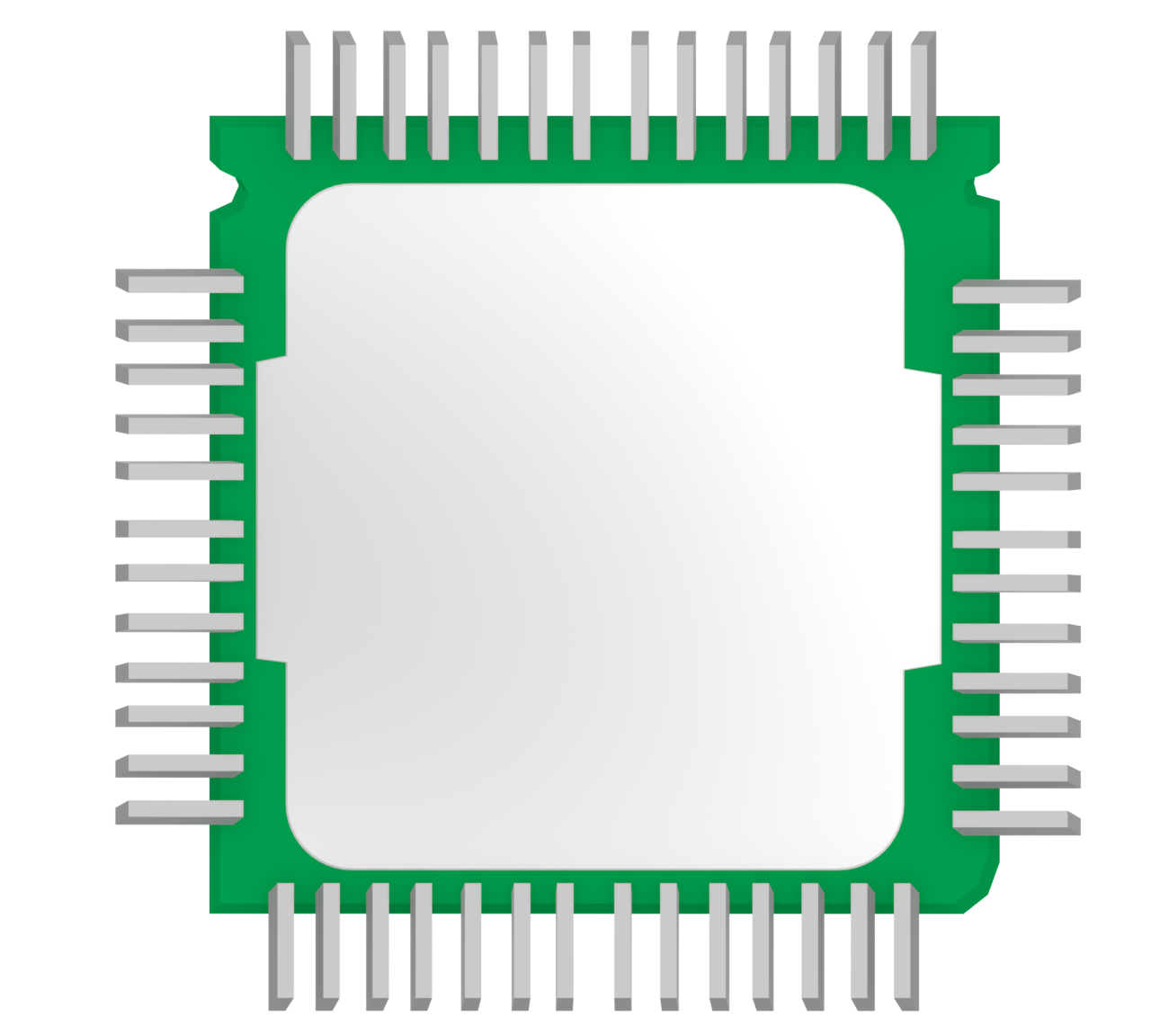 コンピューターのCPUのイラスト