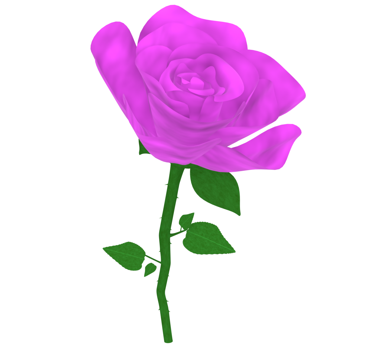 かっこいい薔薇のイラスト