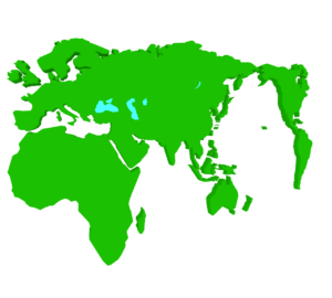 かっこいい世界地図のイラスト