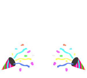 飛び出すクラッカーのイラスト