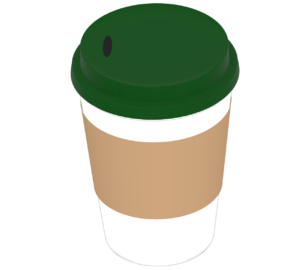 カップスリーブのイラスト