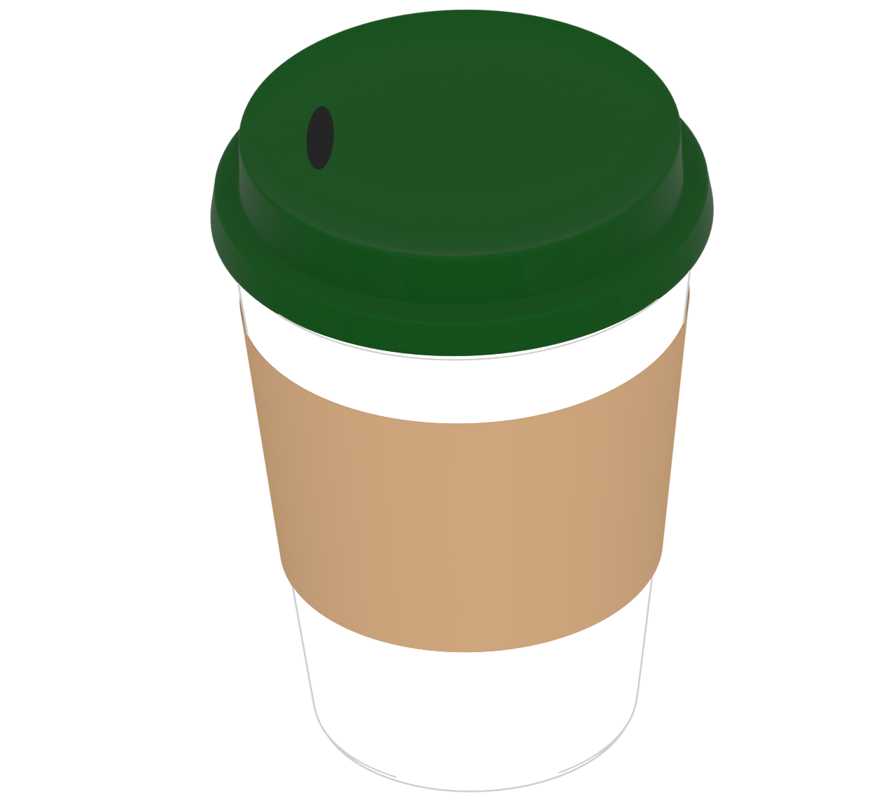 カップスリーブのイラスト