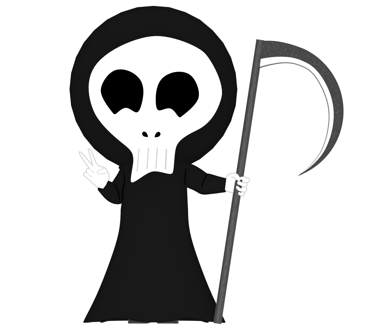 かわいい死神のイラスト