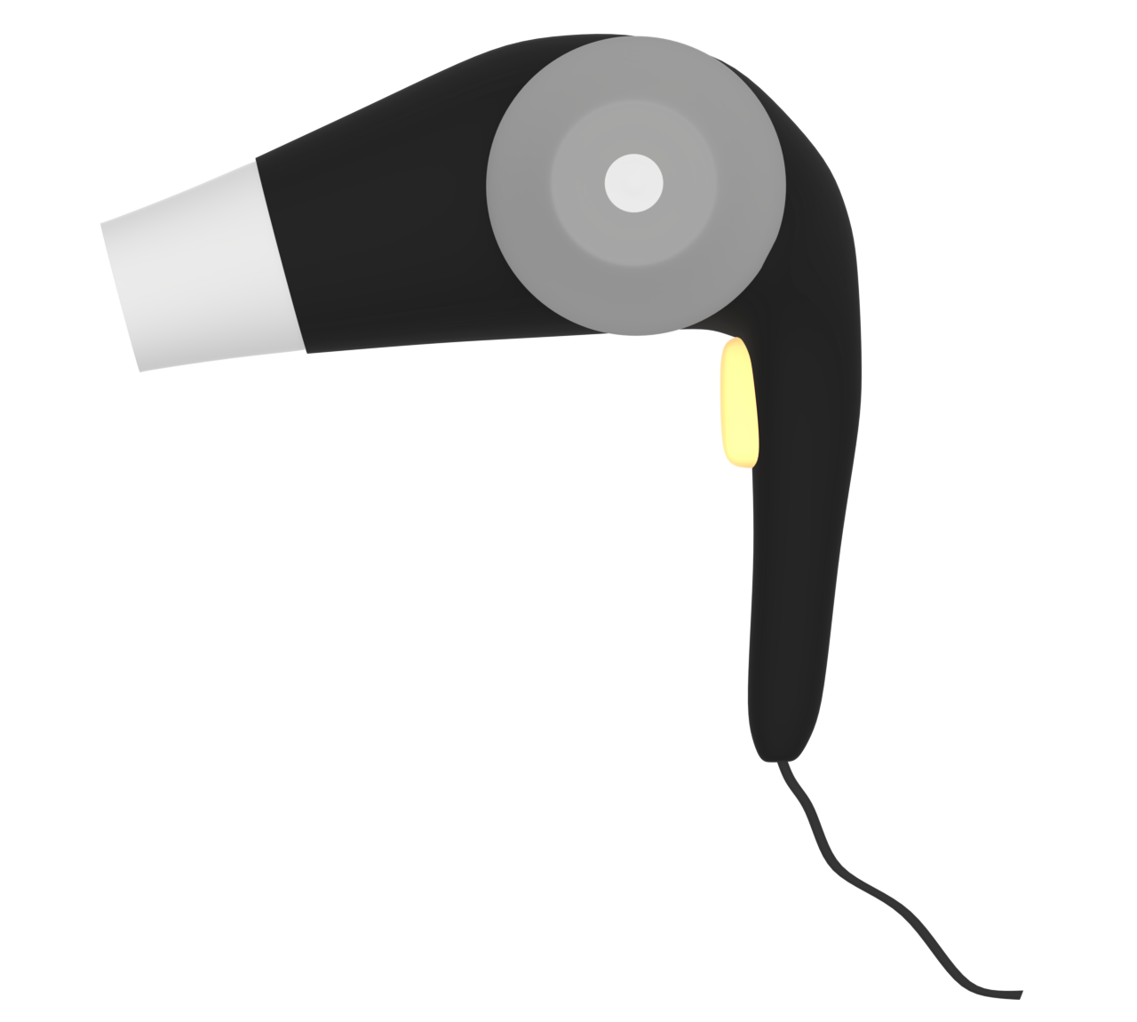 かわいいドライヤーのイラスト