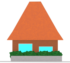 かわいい家のイラスト