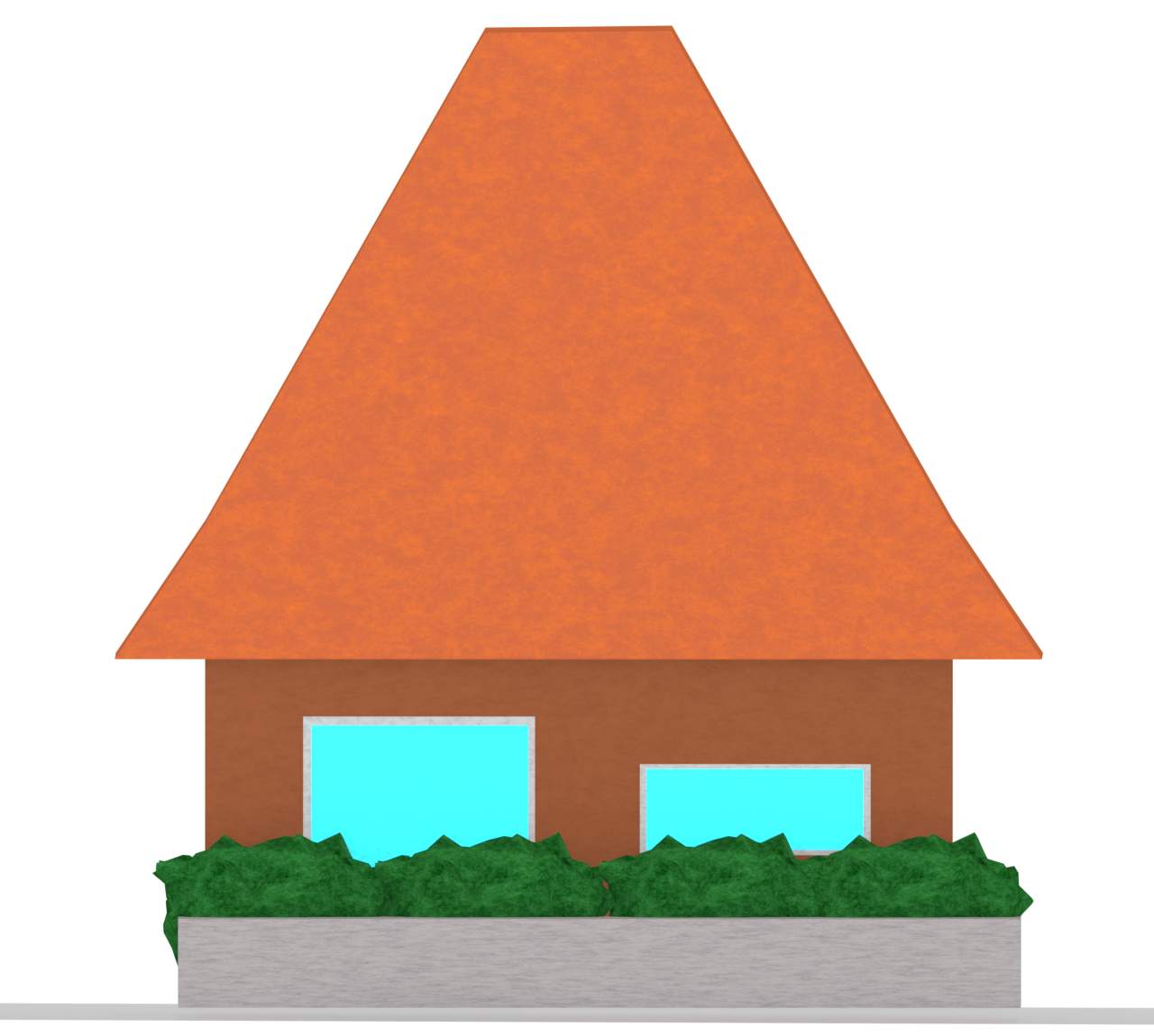 かわいい家のイラスト