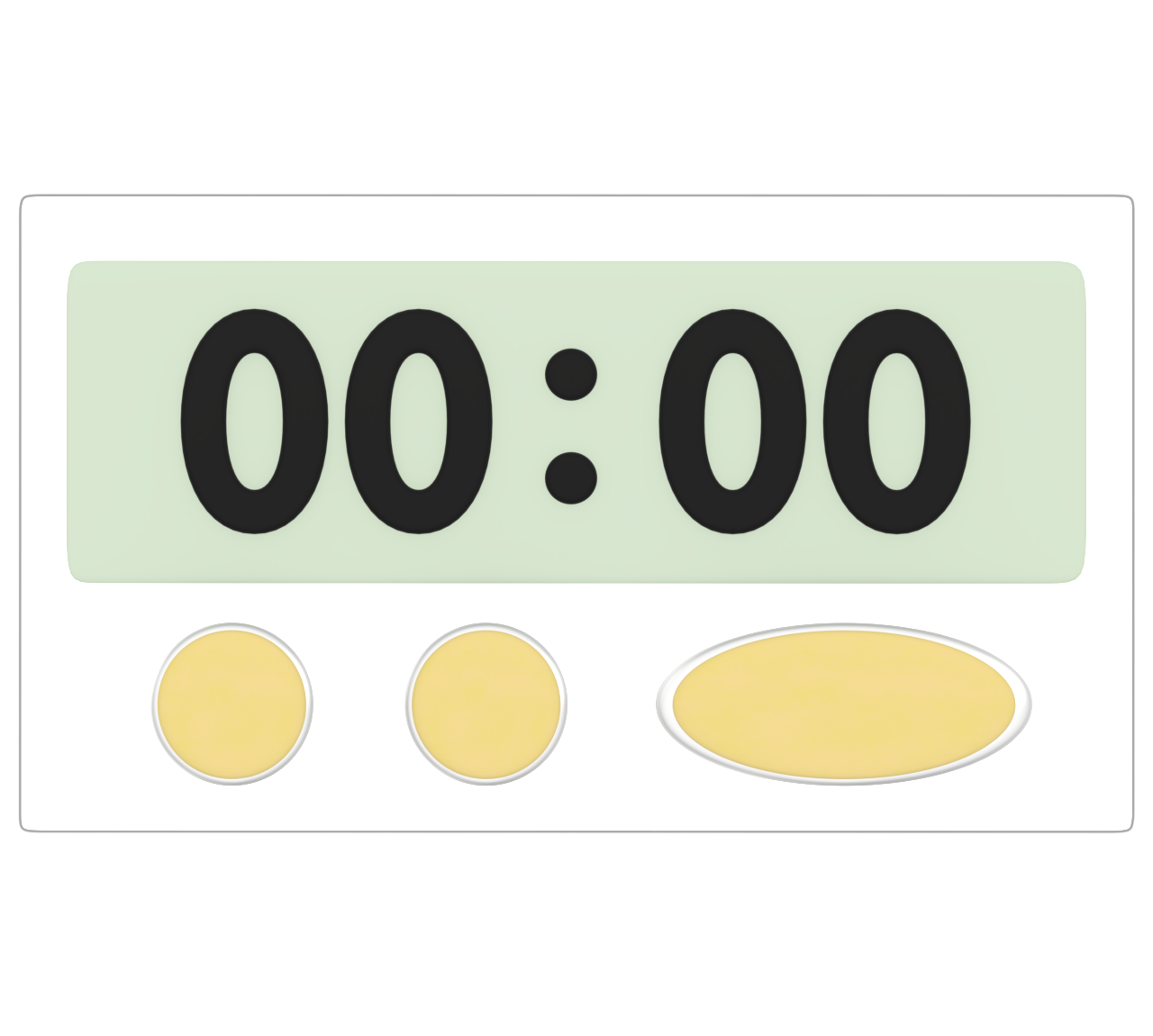 かわいいキッチンタイマーのイラスト