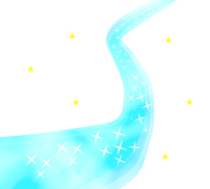 天の川の透過フレーム