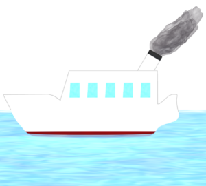 小型船のイラスト